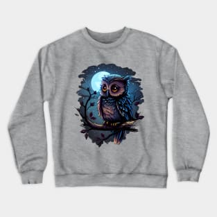 night owl Crewneck Sweatshirt